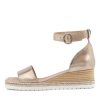 Shoes DJANGO & JULIETTE | Idola Platino Scratch Leather Sandals