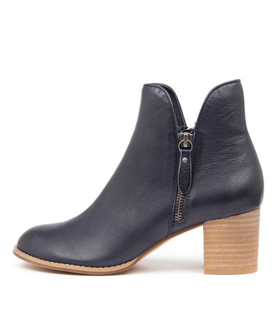 Shoes DJANGO & JULIETTE | Shiannely Navy Leather