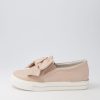 Shoes ZIERA | Ahearn W Pale Pink Leather Sneakers