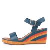 Shoes DJANGO & JULIETTE | Pakko Navy Bright Multi Leather Espadrilles