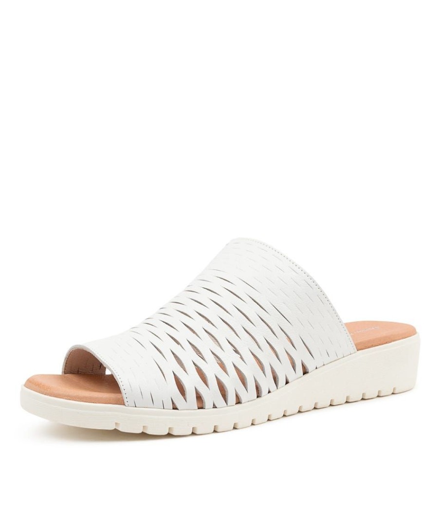 Shoes DJANGO & JULIETTE | Meta Lrg White Leather