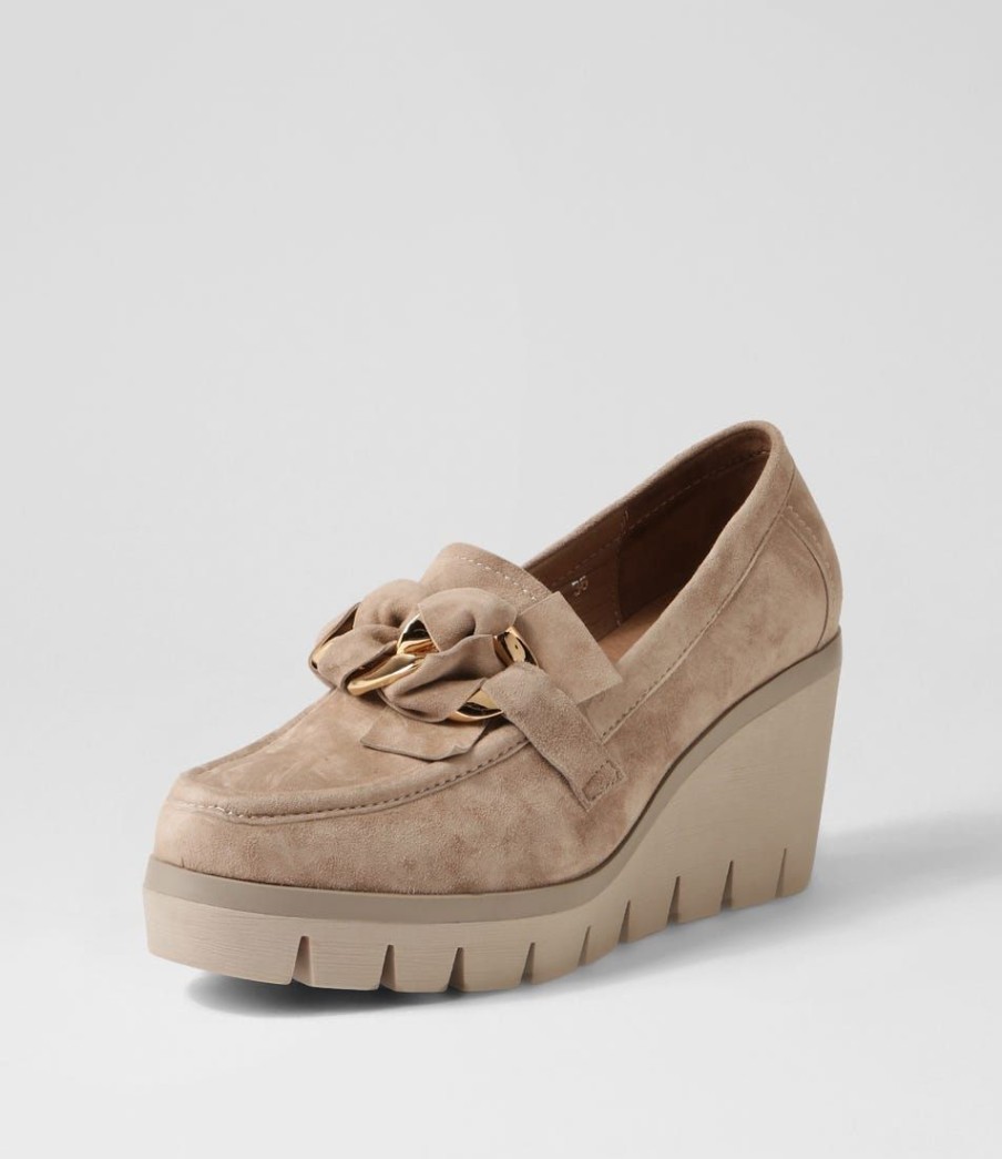 Shoes DJANGO & JULIETTE | Newcomb Misty Suede Heels