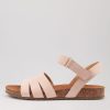 Shoes ZIERA | Makar Xw Pale Pink Nubuck Sandals