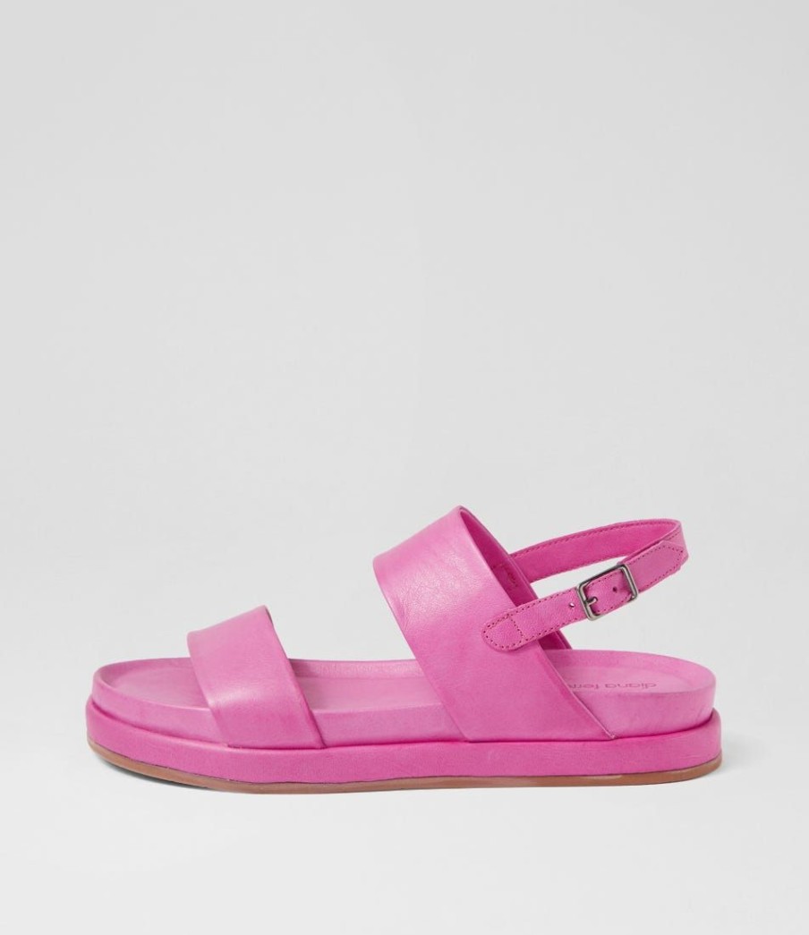 Shoes DIANA FERRARI | Morices Magenta Leather Sandals