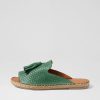 Shoes DIANA FERRARI | Phinta Emerald Leather Slides