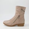 Shoes DJANGO & JULIETTE | Renu Ash Leather Ankle Boots