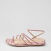 Shoes DJANGO & JULIETTE | Boota Pink Jewel Fabric Sandals