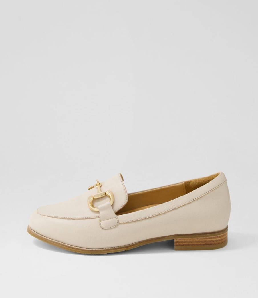 Shoes ZIERA | Tucci Xf Almond Leather Loafers