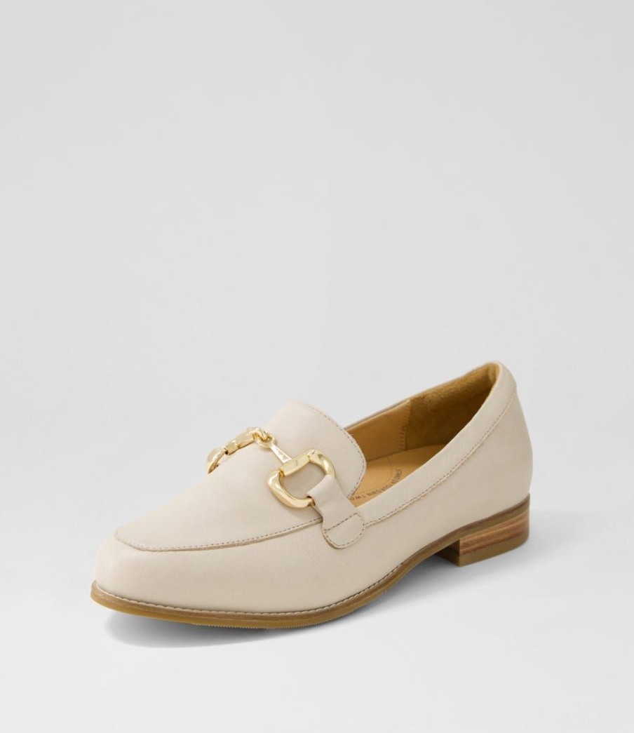 Shoes ZIERA | Tucci Xf Almond Leather Loafers