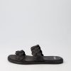 Shoes MOLLINI | Mallon Black Leather Slides