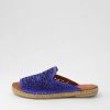 Shoes DIANA FERRARI | Pips Cobalt Leather Slides