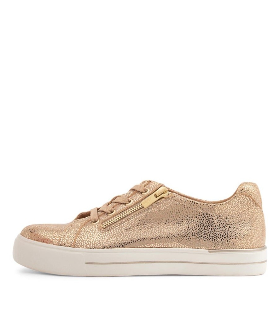 Shoes ZIERA | Audry W Champagne Speckle Multi Sneakers