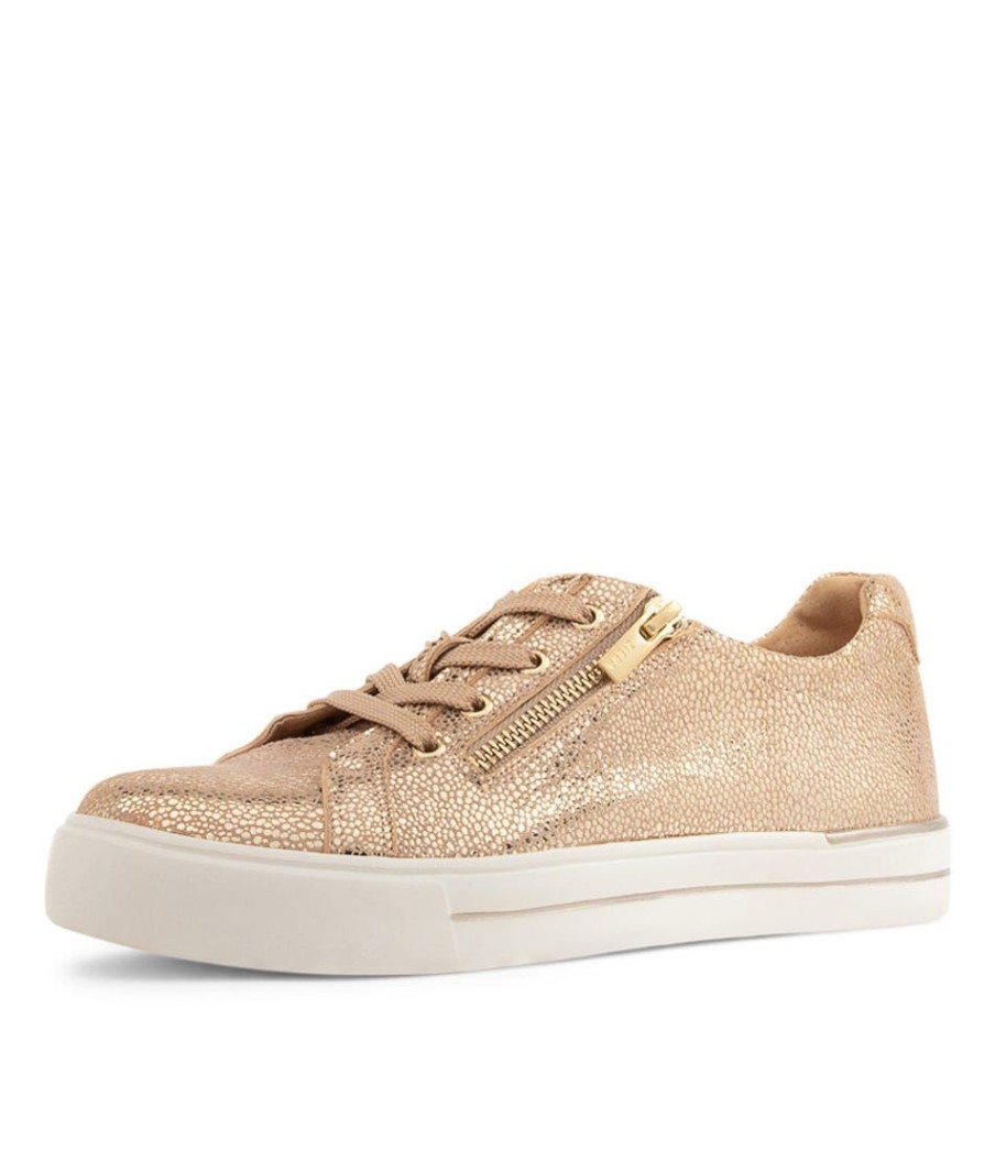 Shoes ZIERA | Audry W Champagne Speckle Multi Sneakers