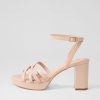 Shoes DIANA FERRARI | Careen Nude Leather Sandals