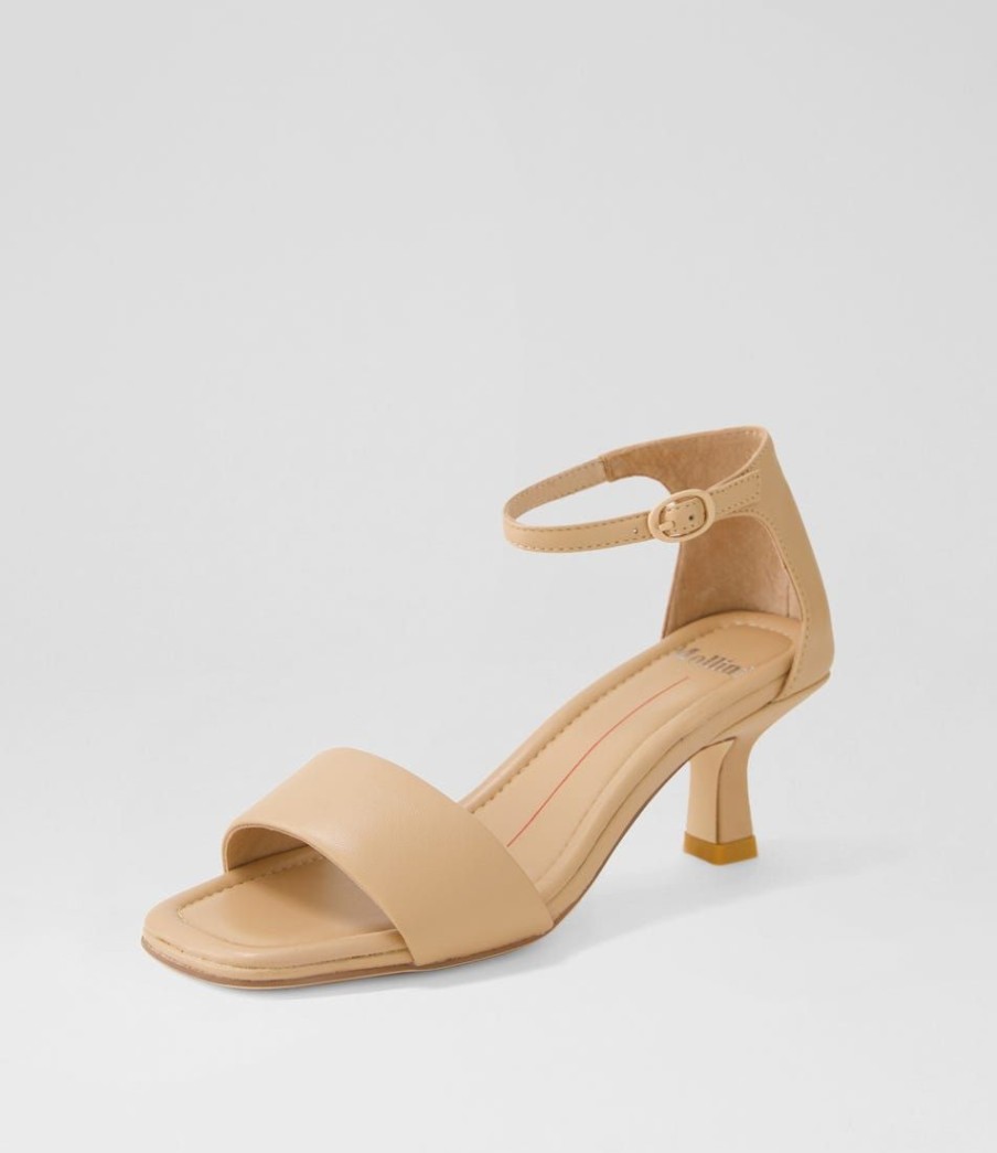 Shoes MOLLINI | Middi Nude Leather Sandals