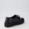 Shoes DJANGO & JULIETTE | Sandos Black Patent Leather Sneakers