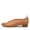 Shoes DJANGO & JULIETTE | Esker Dark Tan Leather Flat Shoes