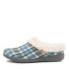 Shoes ZIERA | Fifi Xw Blue Check Fabric