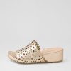 Shoes DIANA FERRARI | Theah Champagne Leather Sandals