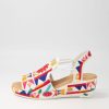 Shoes DJANGO & JULIETTE | Sahirah Bright Multi Fabric Sandals