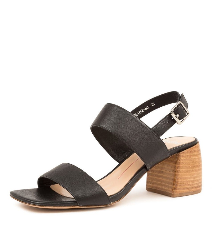 Shoes MOLLINI | Blayke Black-Natural Lea