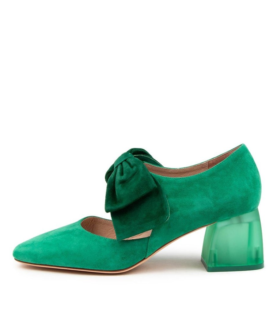 Shoes DJANGO & JULIETTE | Misha Forest-Emerald Mlti