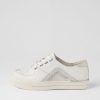 Shoes ZIERA | Alona W White Silver Shimmer Multi Sneakers