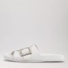 Shoes DJANGO & JULIETTE | Daisee White Leather Slides