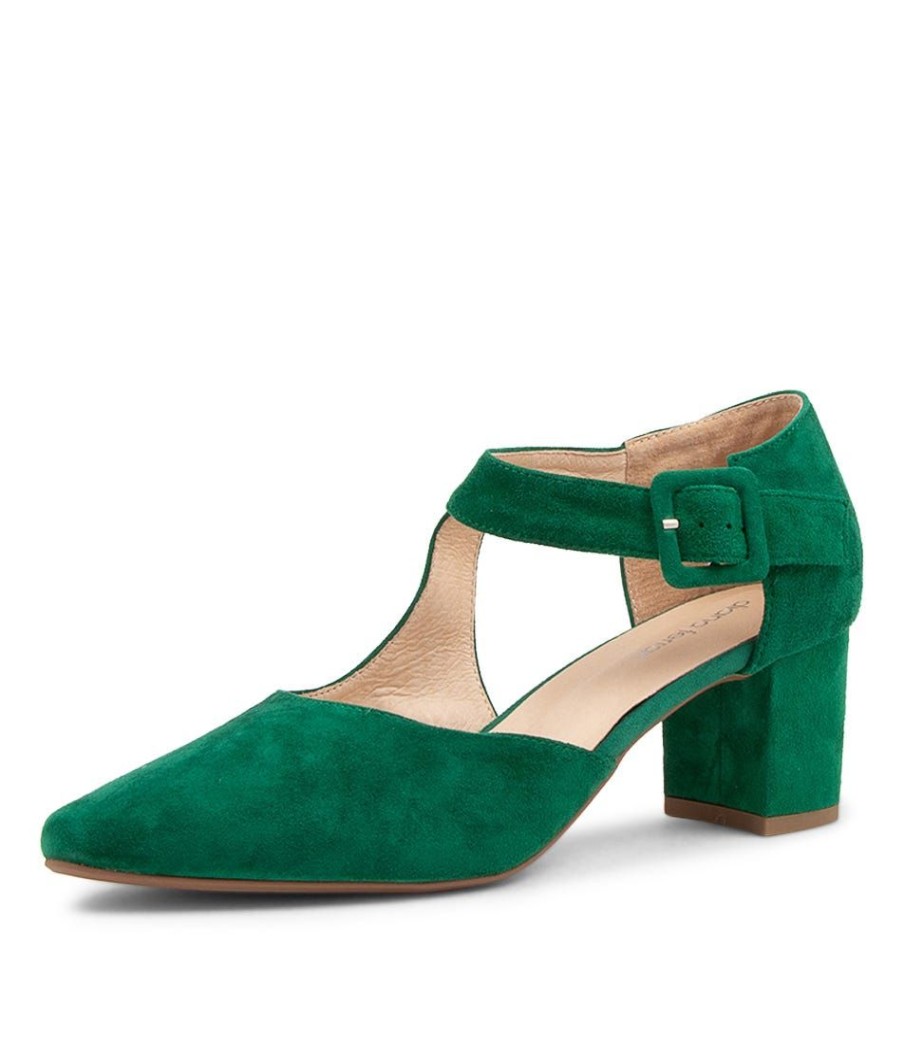 Shoes DIANA FERRARI | Latisha Emerald Suede Heels