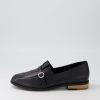 Shoes DJANGO & JULIETTE | Banzos Black Leather Loafers