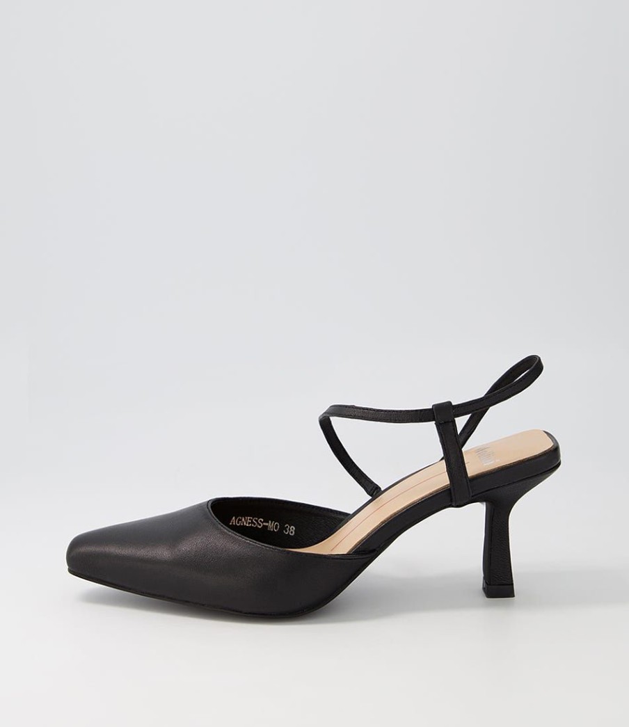 Shoes MOLLINI | Agness Black Leather Heels