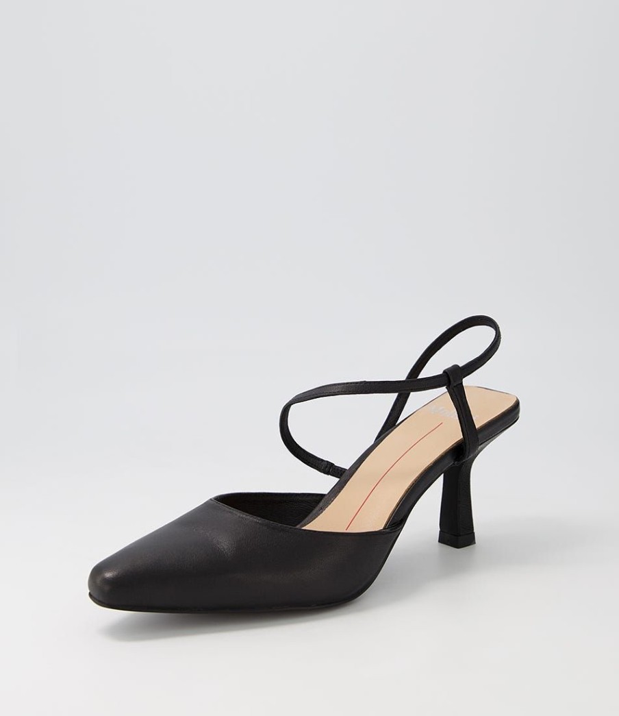 Shoes MOLLINI | Agness Black Leather Heels