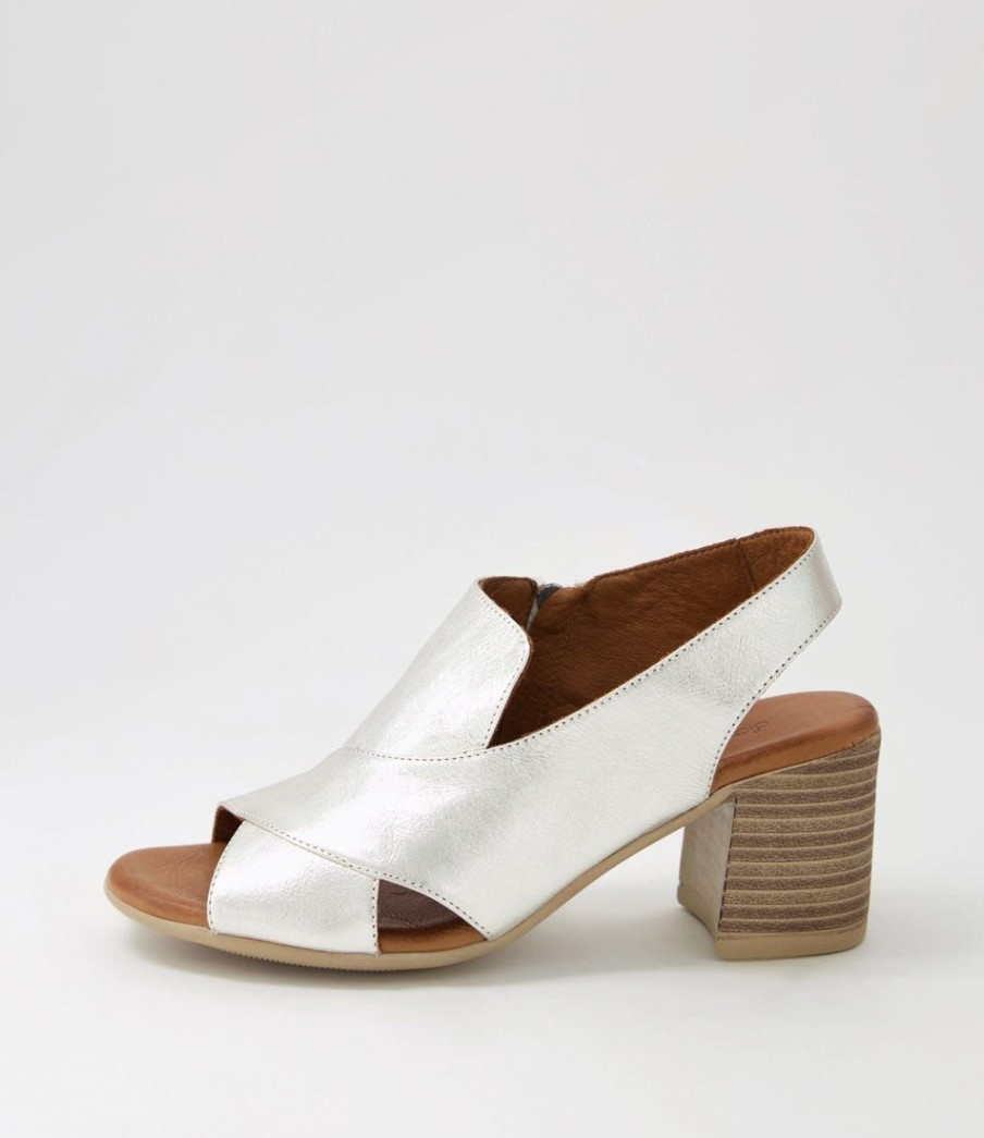 Shoes DIANA FERRARI | Wondir Silver Leather Sandals