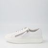 Shoes DJANGO & JULIETTE | Yuna White Leather Sneakers