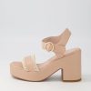 Shoes MOLLINI | Cele Dark Nude Leather Sandals