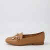 Shoes TOP END | Mennat Dark Tan Leather Loafers