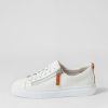 Shoes MOLLINI | Olane White Tan Leather Sneakers