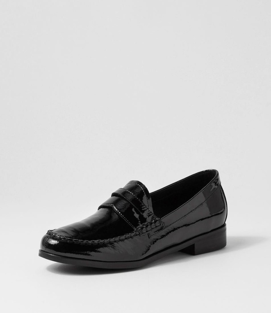 Shoes MOLLINI | Quaint Black Patent Leather Loafers