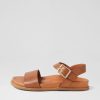 Shoes ZIERA | Hammil W Tan Leather Sandals