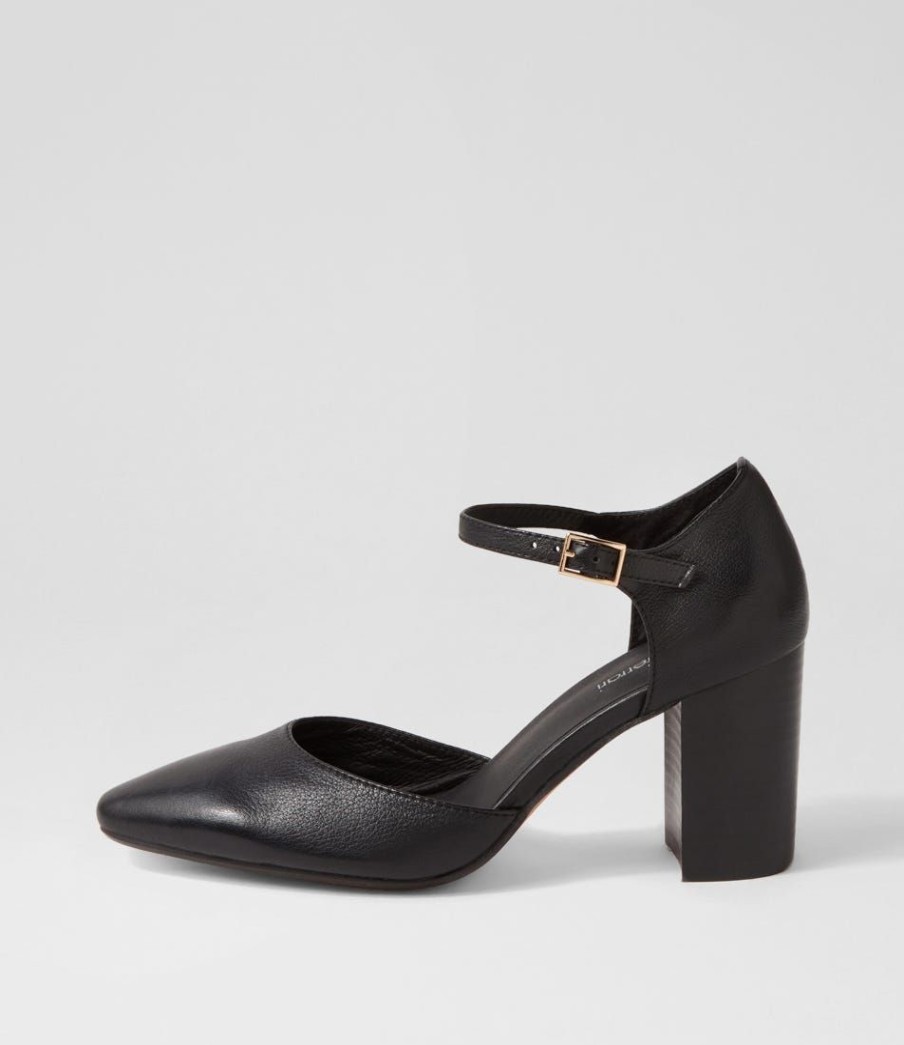 Shoes DIANA FERRARI | Sergios Black Leather Heels