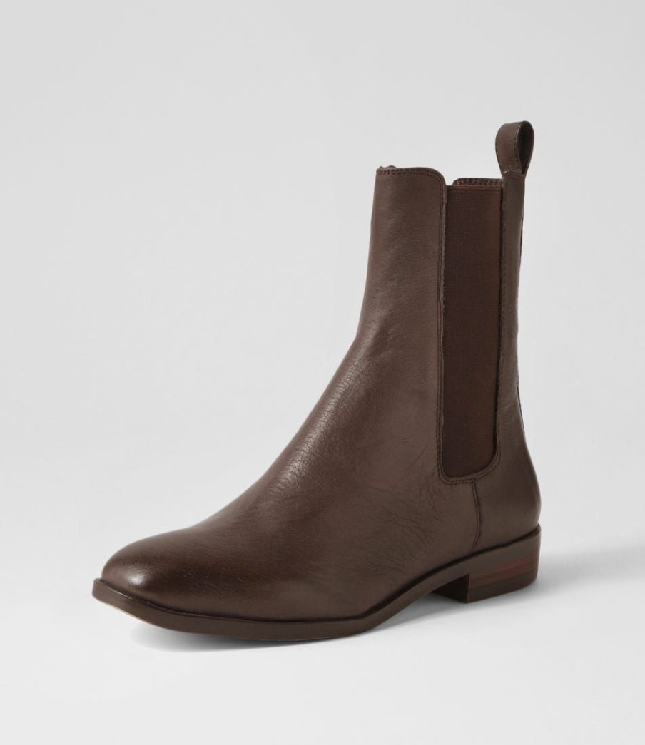 Shoes MOLLINI | Wanderer Choc Leather Chelsea Boots