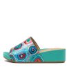 Shoes ZIERA | Marcy W Bright Patch Multi Slides