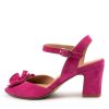 Shoes ZIERA | Antonia W Fuchsia Suede