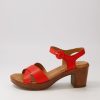 Shoes DIANA FERRARI | Baha2 Red Leather Sandals