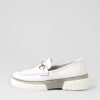 Shoes DJANGO & JULIETTE | Yasket White Leather Sole Loafers