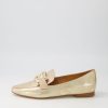 Shoes TOP END | Socoro Gold Scratch Leather Loafers