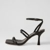 Shoes MOLLINI | Wova Black Leather Sandals