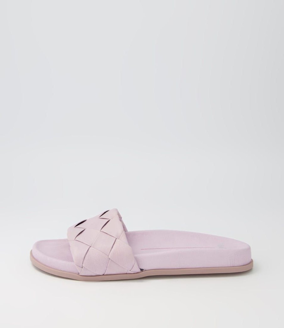 Shoes MOLLINI | Haydat Lilac Leather Slides