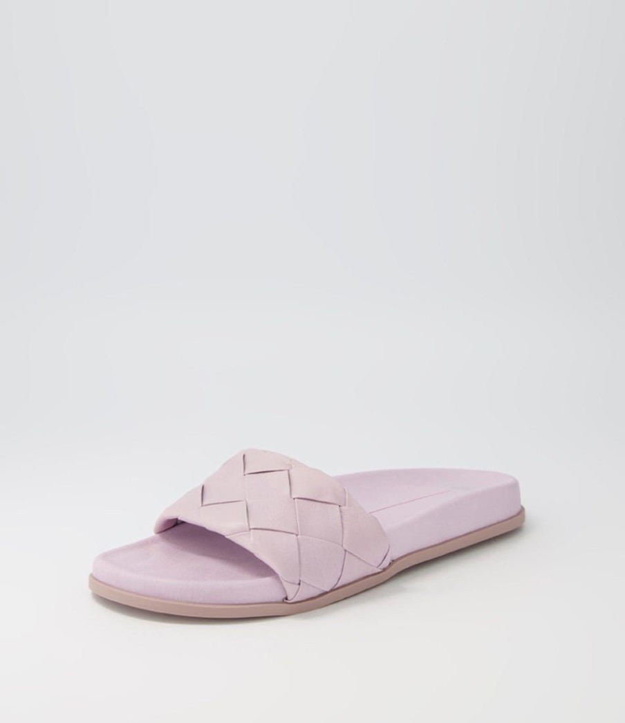 Shoes MOLLINI | Haydat Lilac Leather Slides