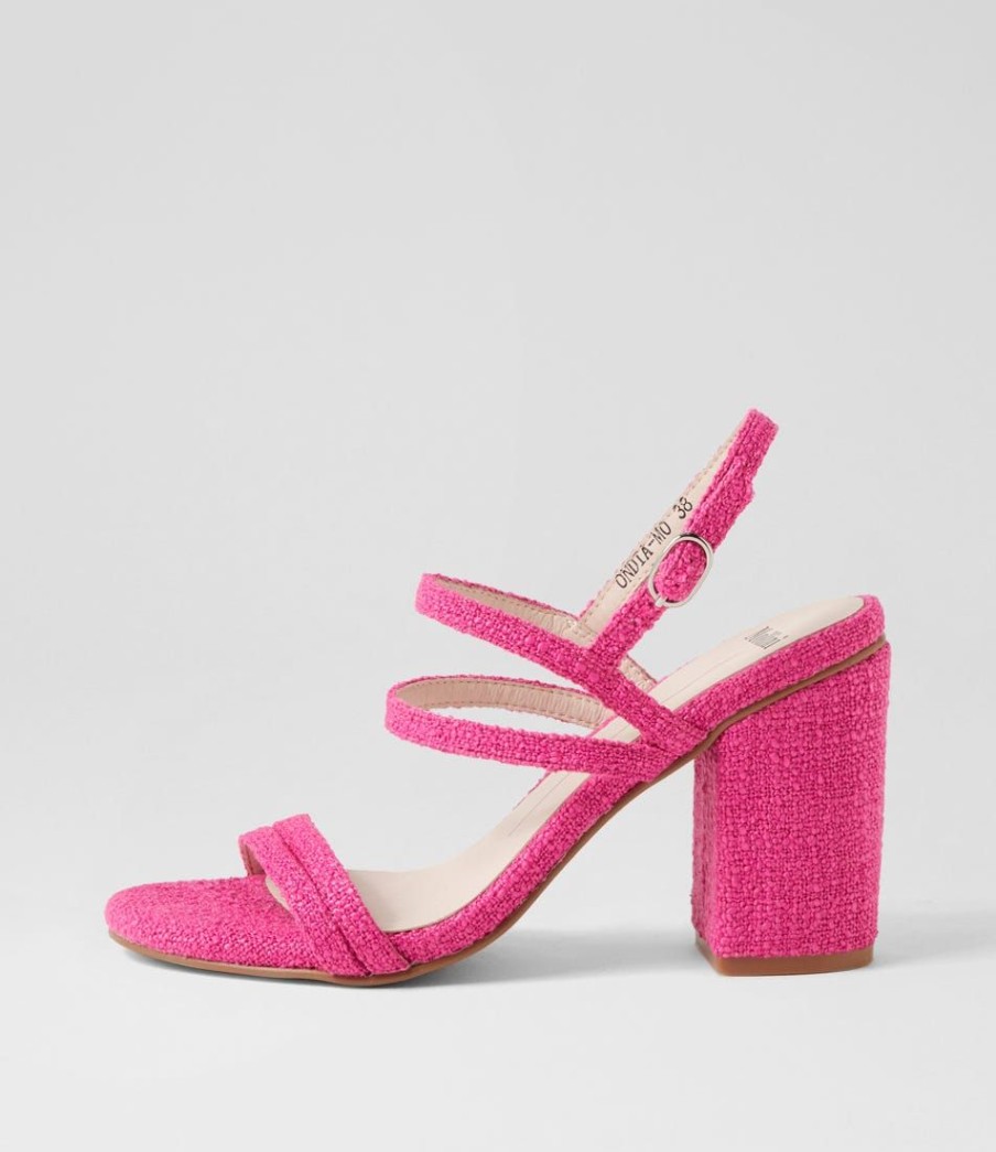 Shoes MOLLINI | Ondia Fuchsia Tweed Sandals